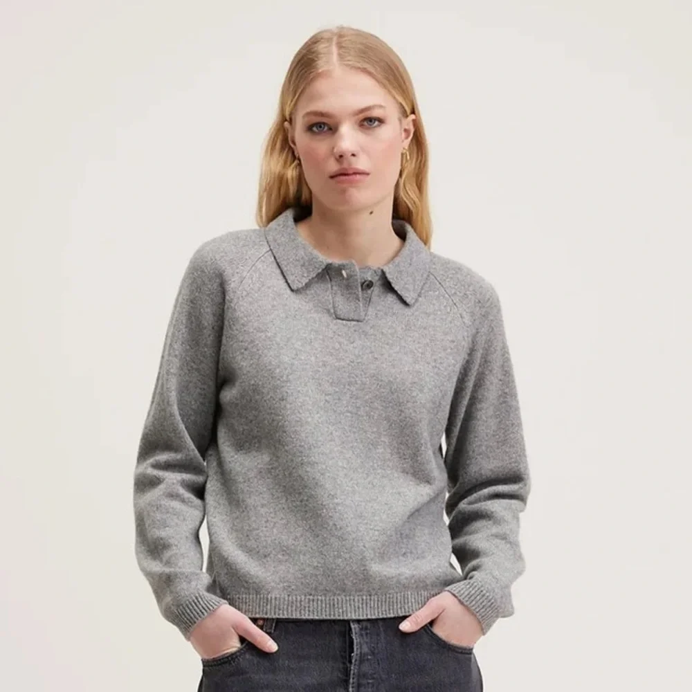 Bellerose Amerty Sweater Grey, size 1/small— great condition - Picture 3 of 6